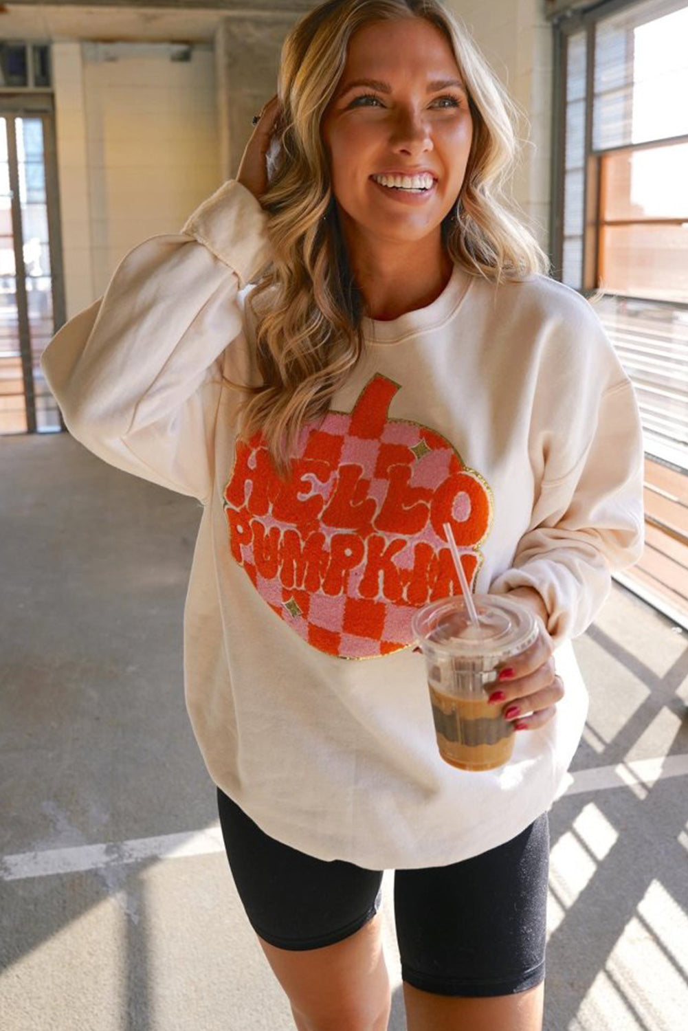 Halloween Hello Pumpkin Sweatshirt