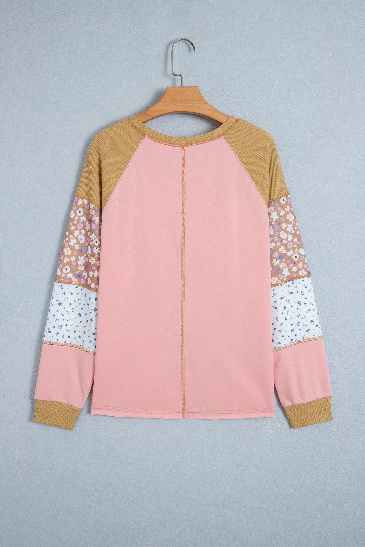 Patchwork Long Sleeve Top