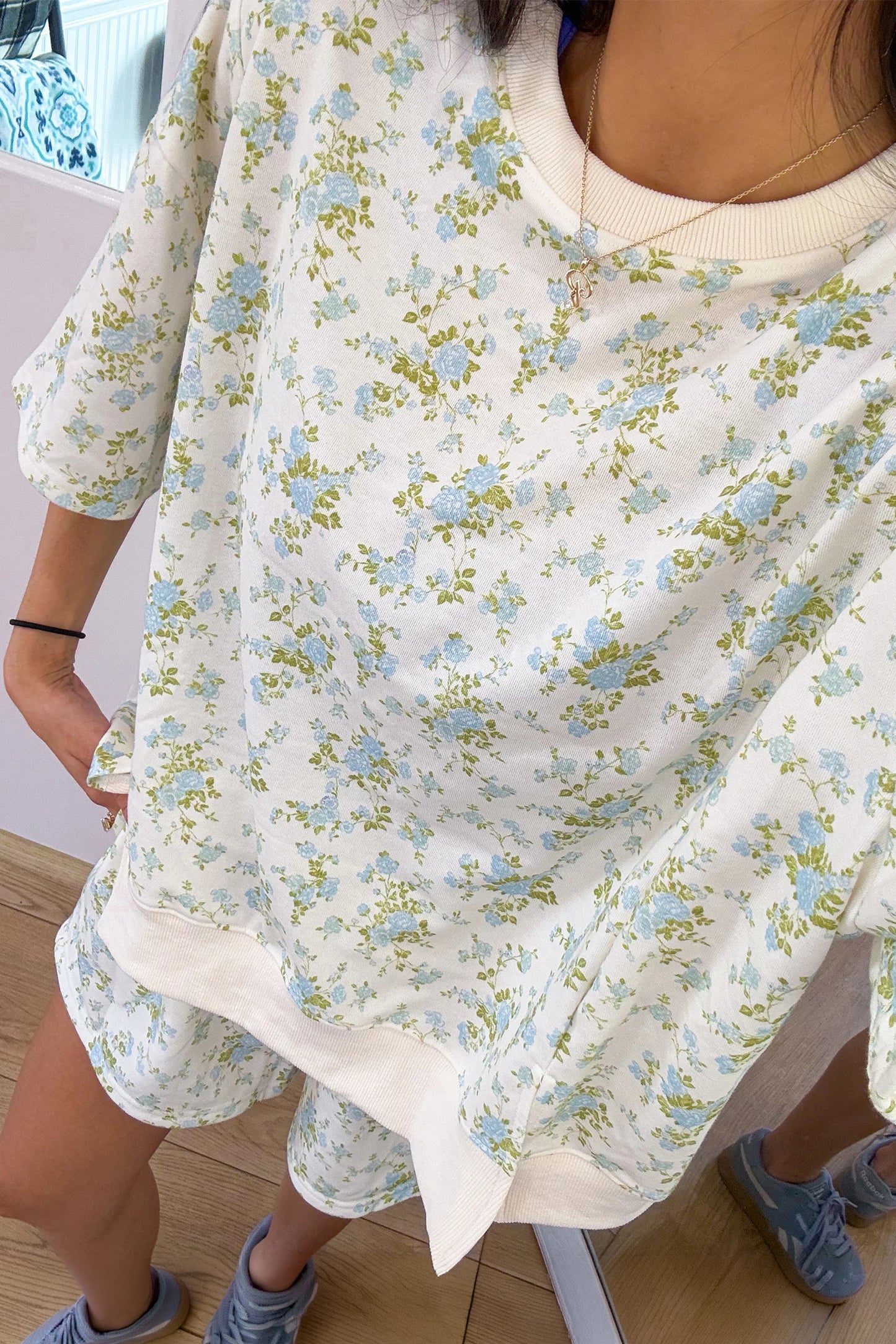 Floral Print Short Set