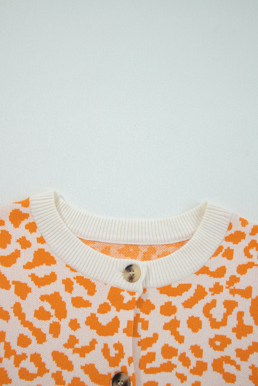 Leopard Knit Cardigan