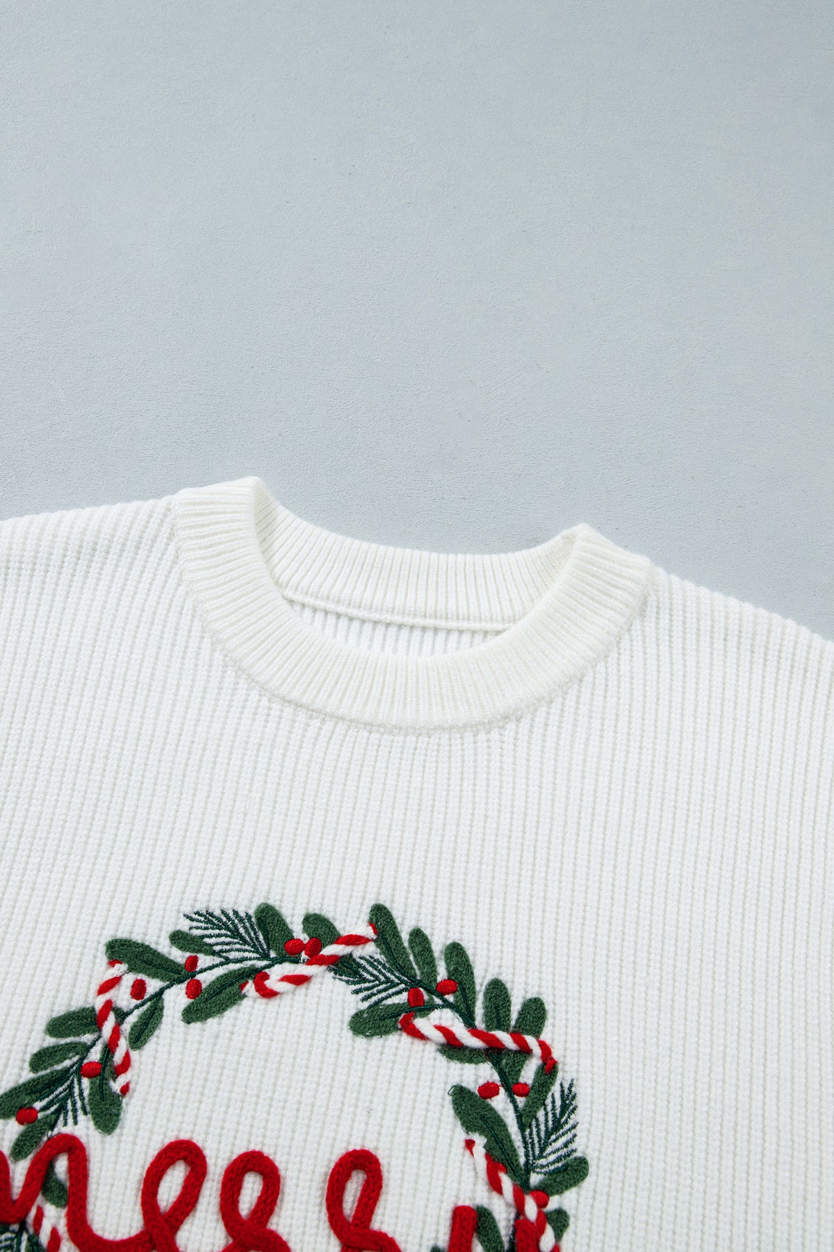 Christmas Wreath Sweater