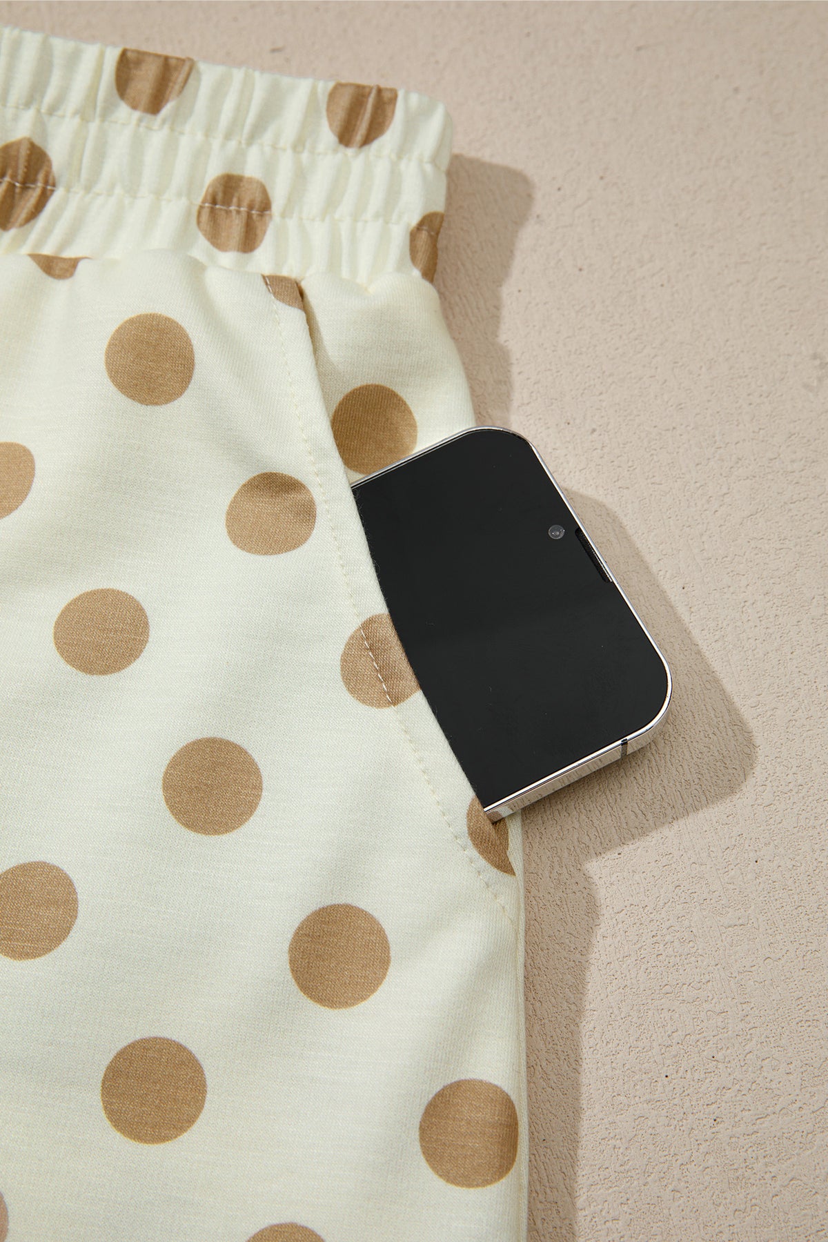 Polka Dot Hoodie & Mini Skort Set