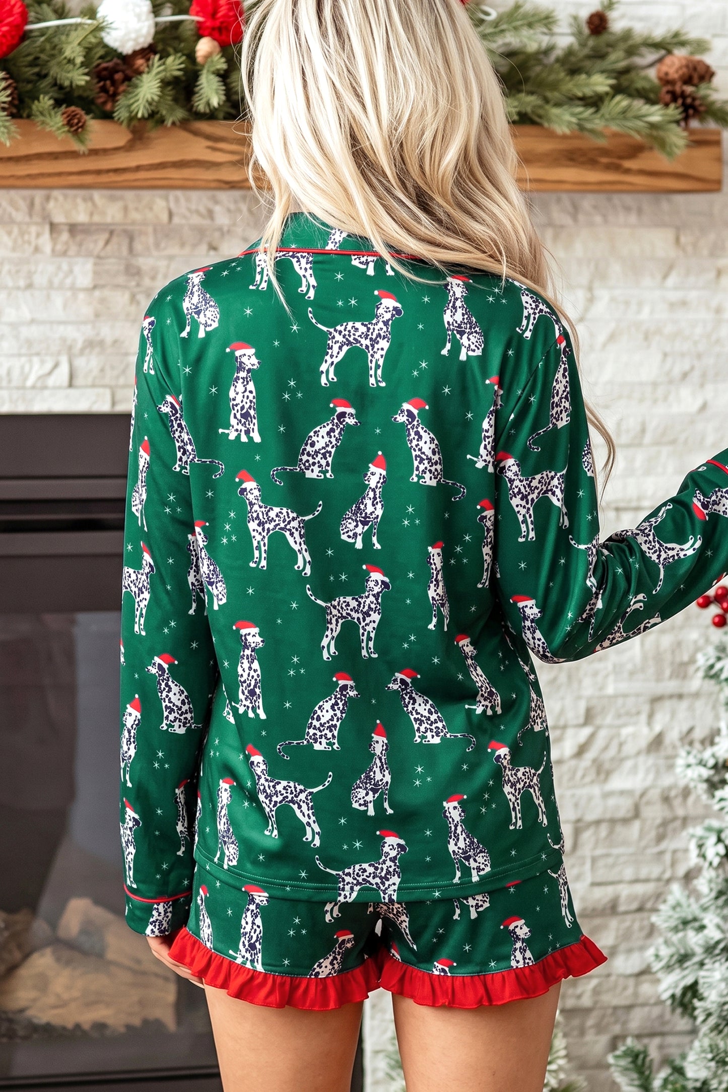 Christmas Dalmatians Pajamas
