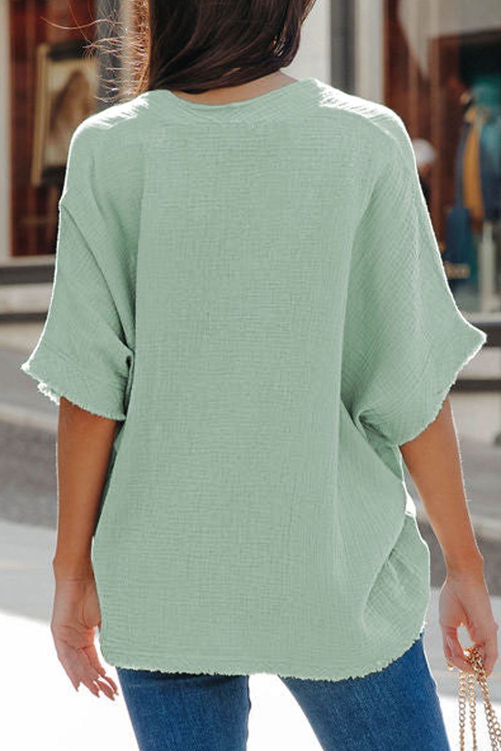 Cotton Gauze Top