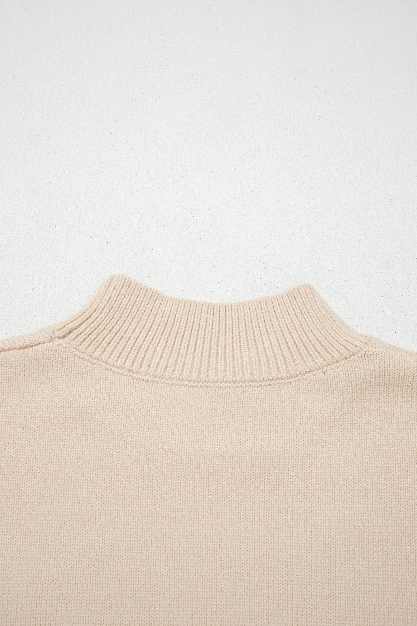 Horseshoes Mock Neck Sweater