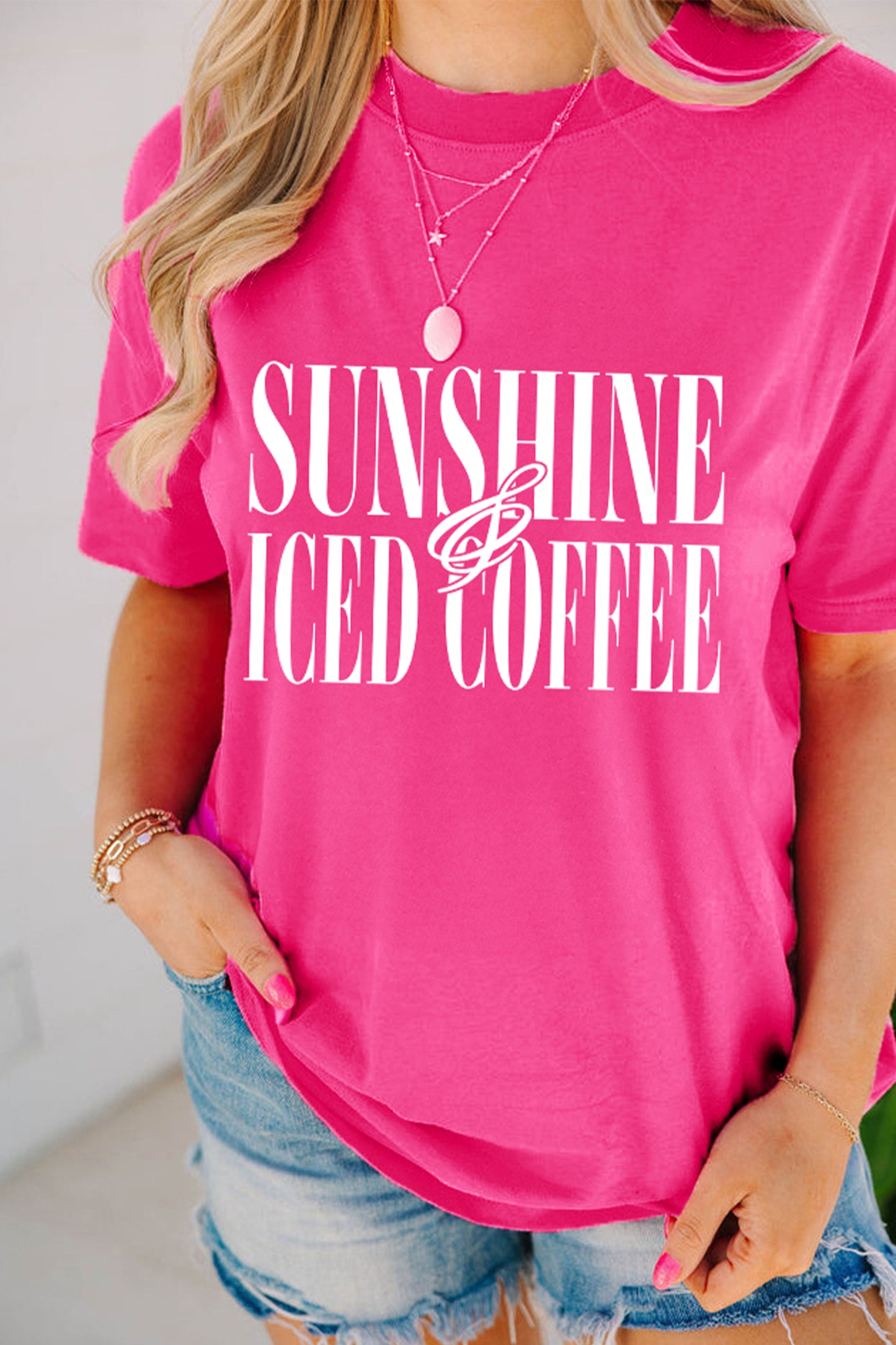Sunshine & Iced Coffee Tee
