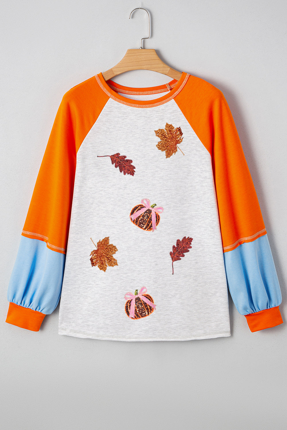Sequin Fall Elements Top