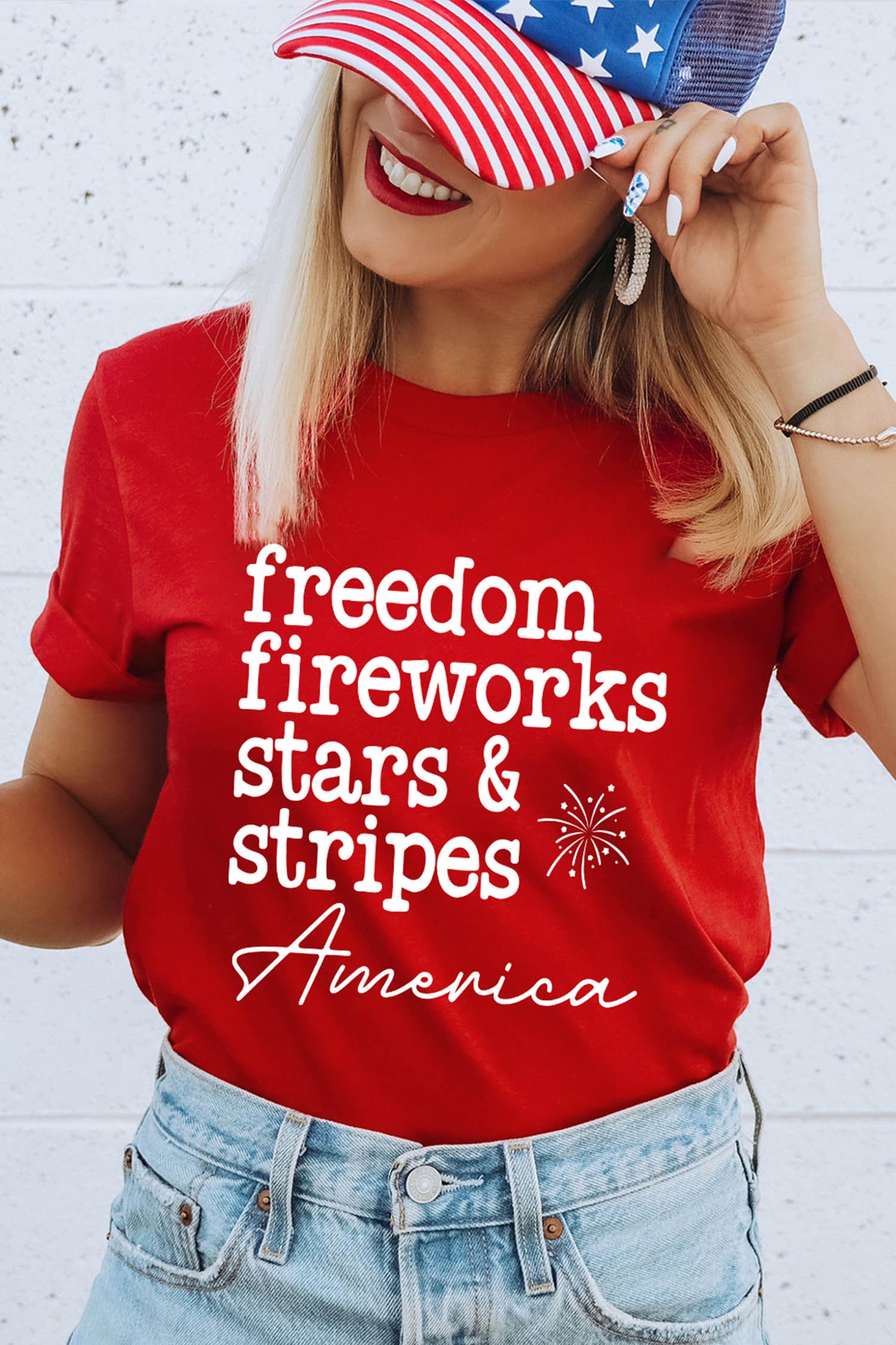 Freedom & Fireworks Tee