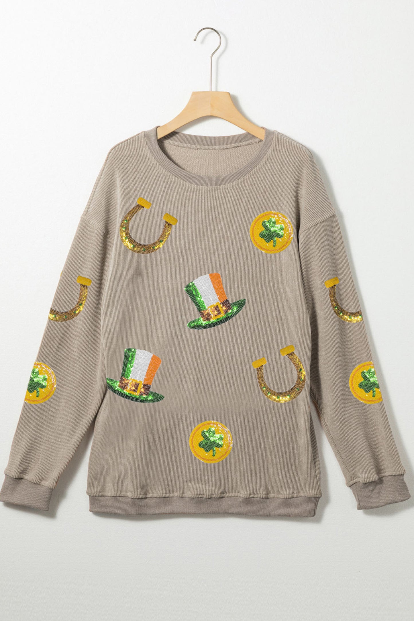 Sequin St. Patrick's Day Sweatshirt