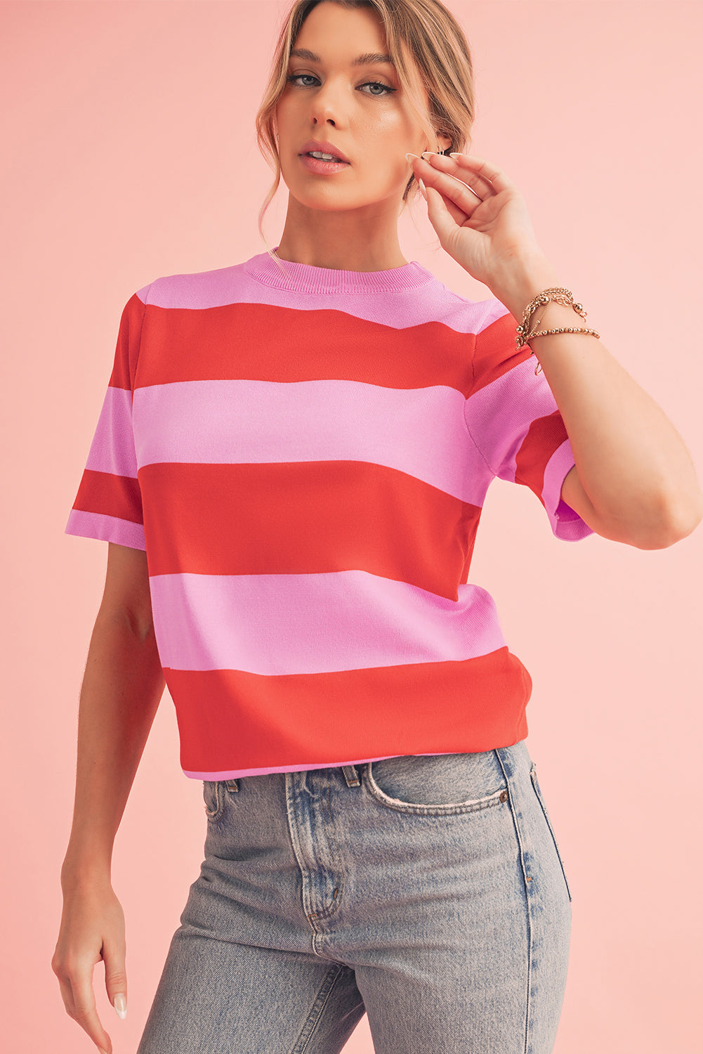 Bold Striped Tee