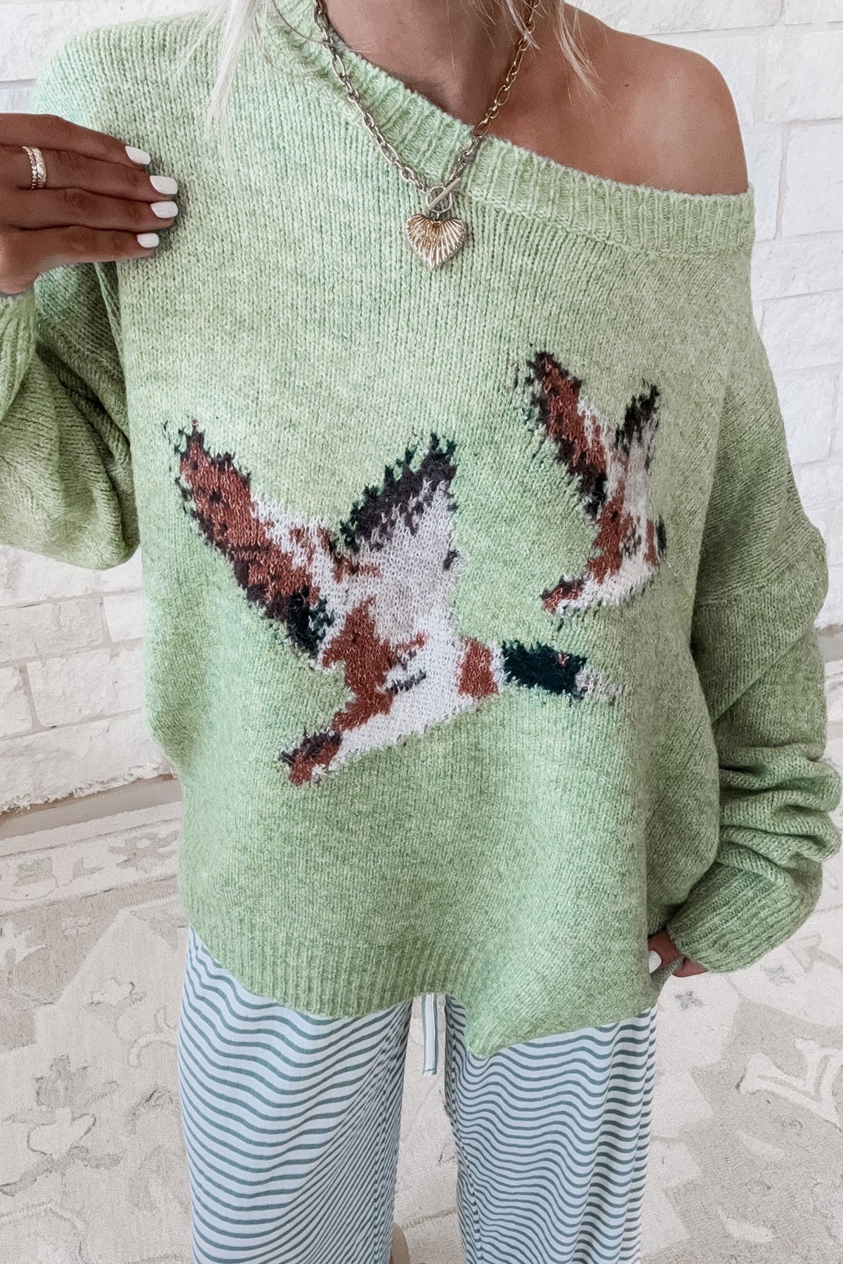 Relaxed Mallard Sweater