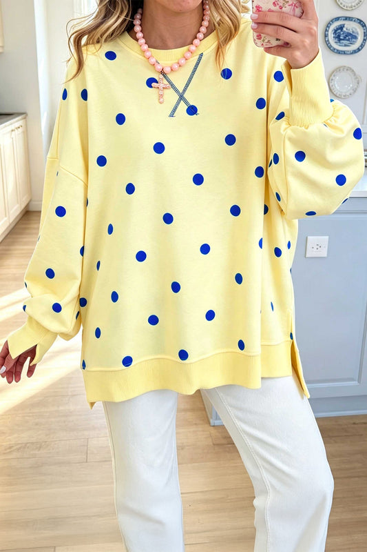 Polka Dot Pullover