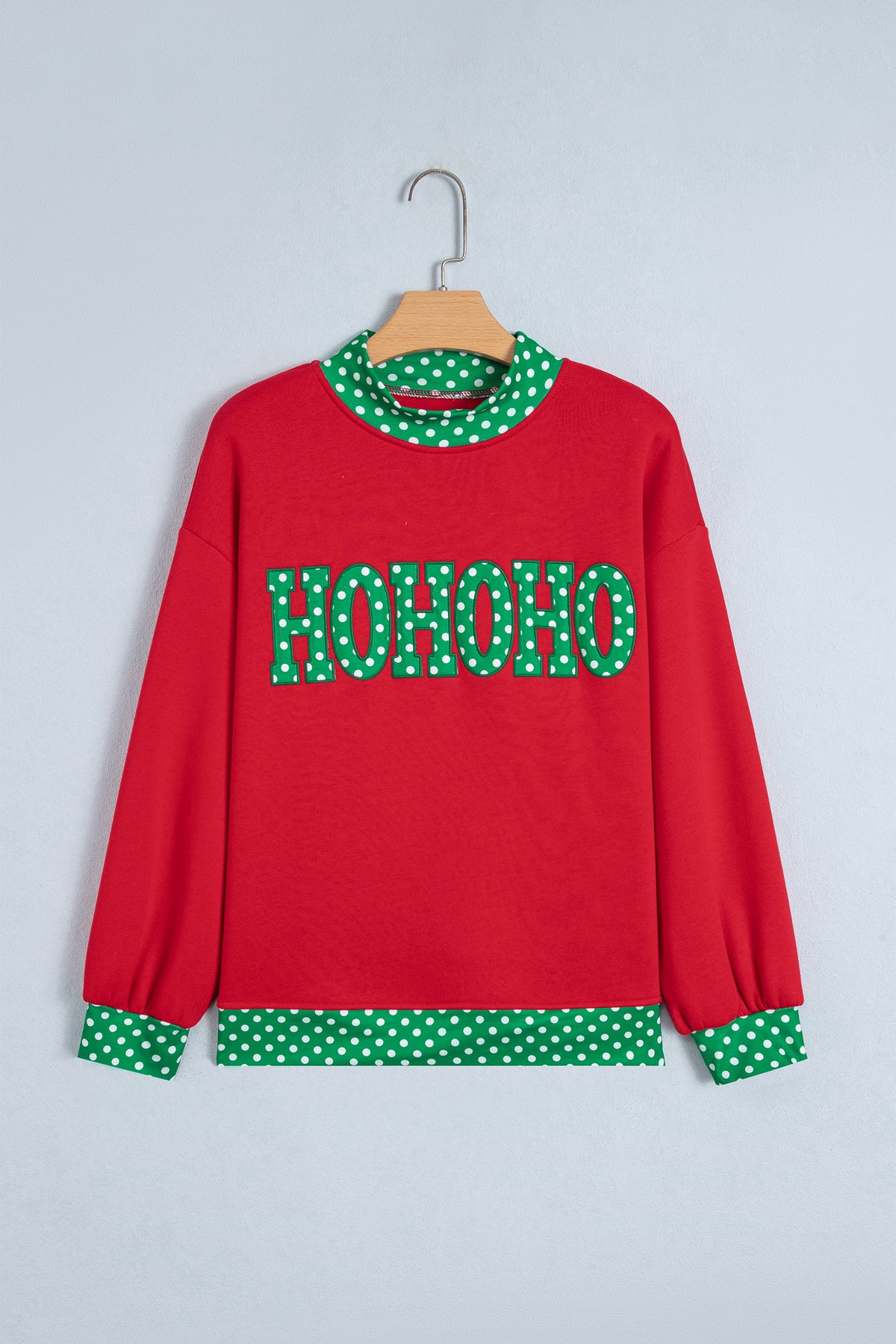 Polka Dot Christmas Sweatshirt