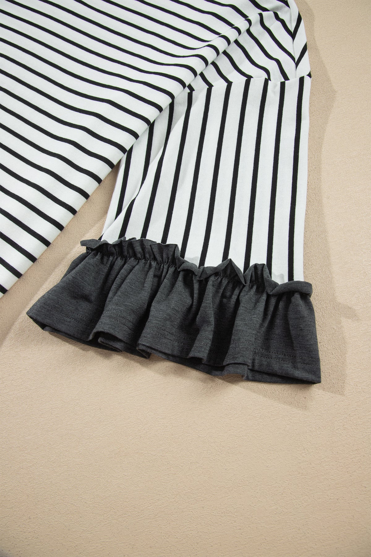 Ruffle Trim Top and Pants Set