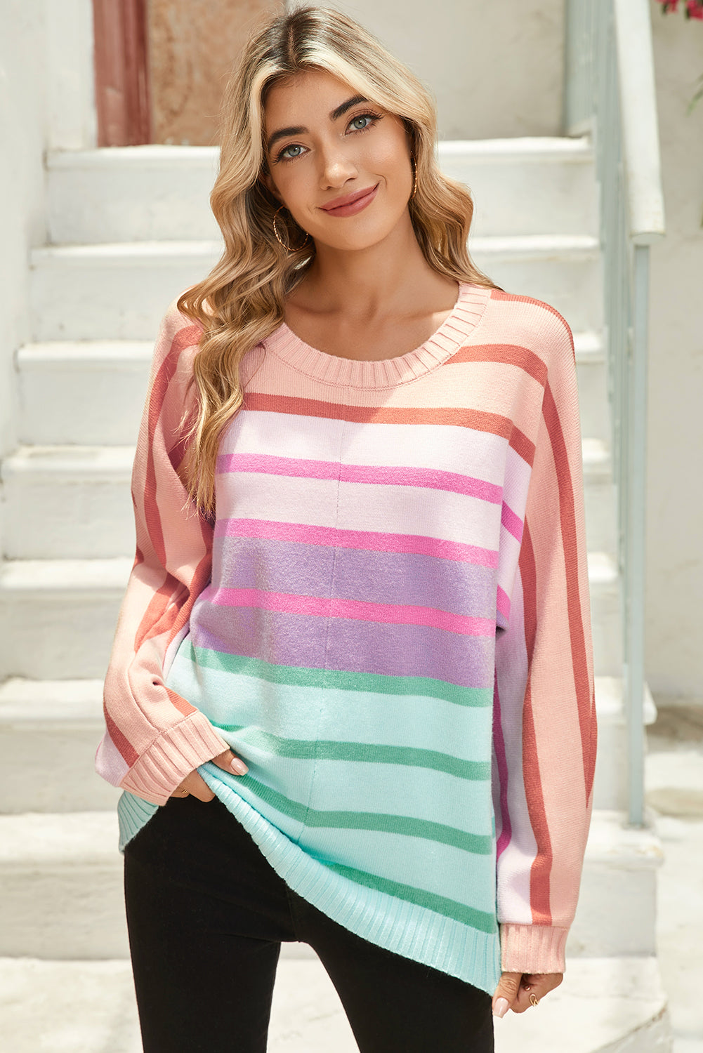 Striped Loose Sweater