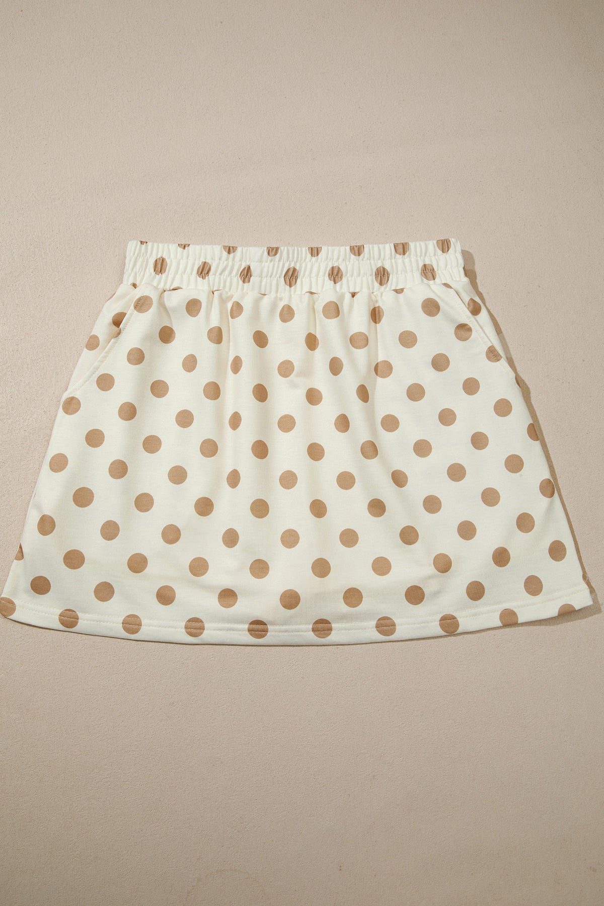 Polka Dot Hoodie & Mini Skort Set