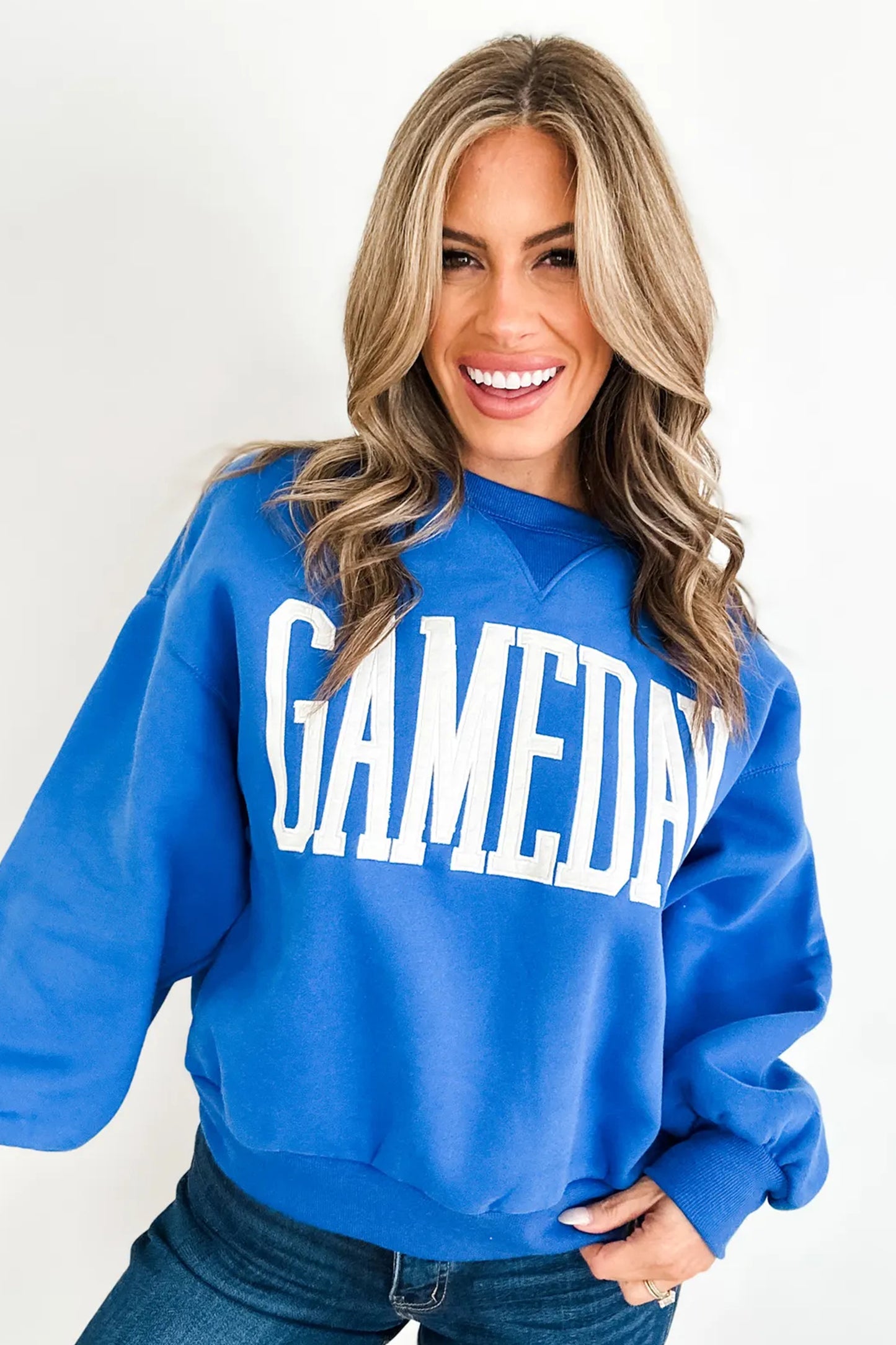 GAMEDAY Embroidered Sweatshirt