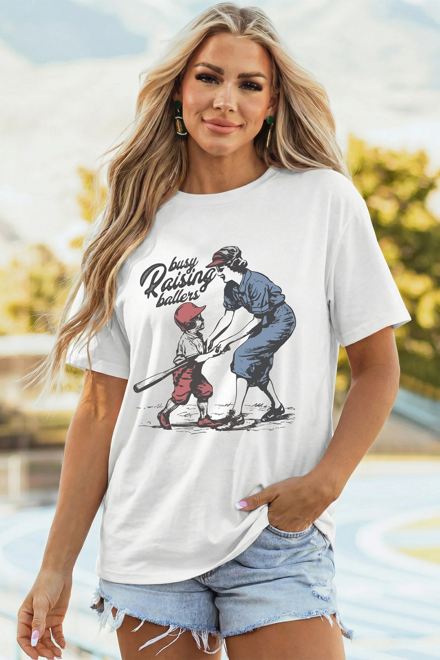 Baseball Mom Tee