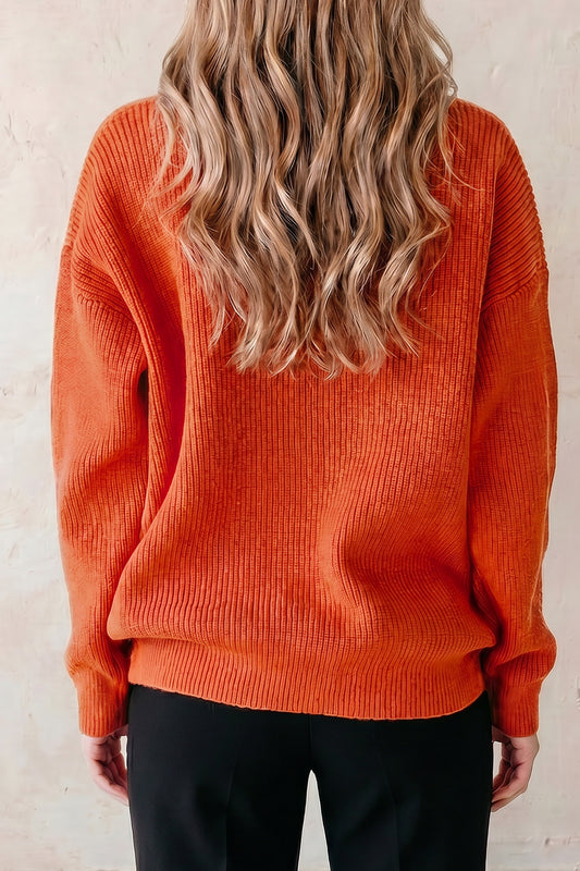 Jack O' Lantern Halloween Sweater