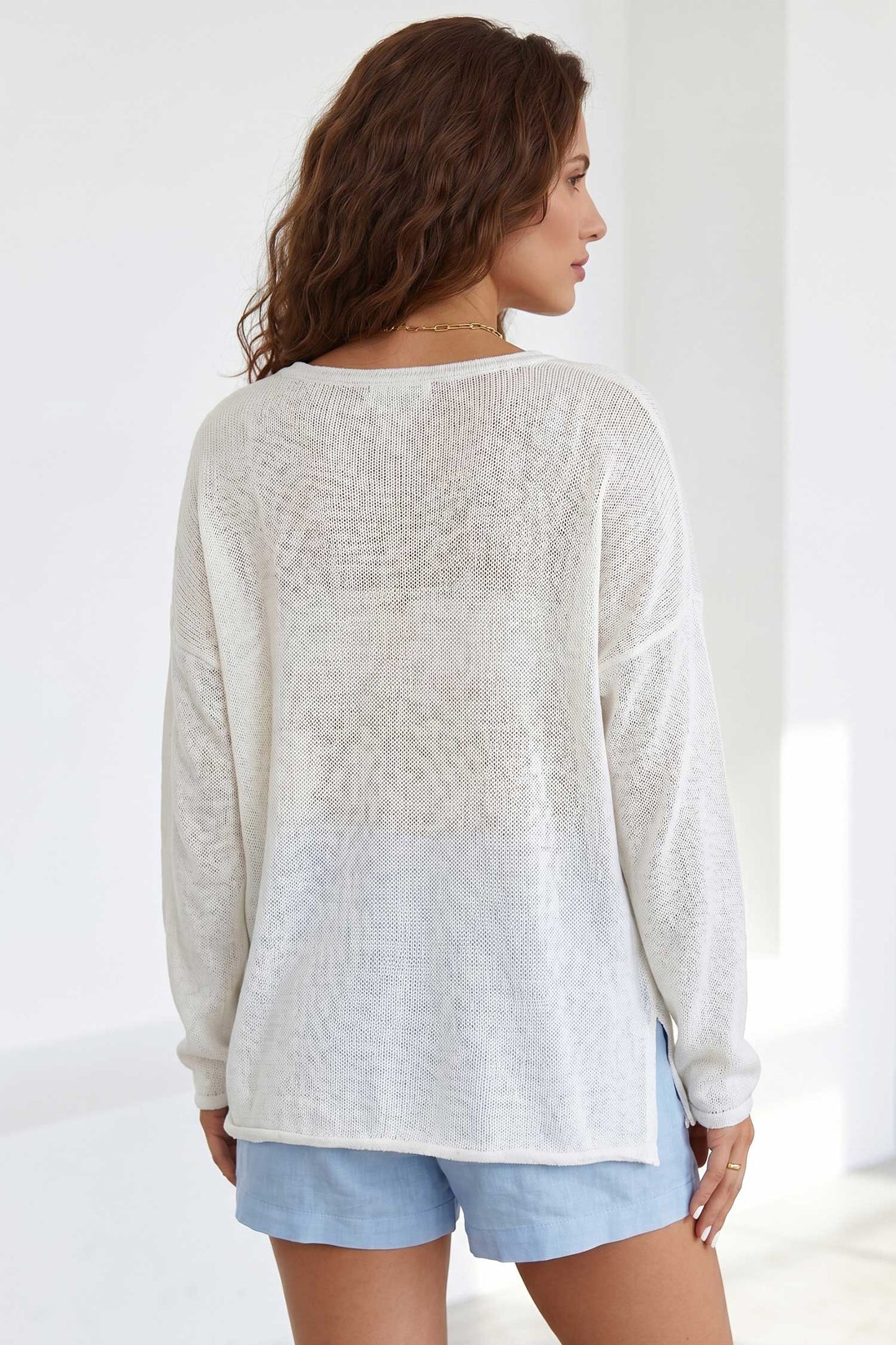Lightweight Knit BEACH SIDE Sweater