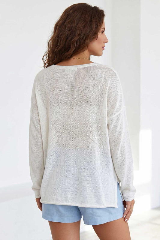 Lightweight Knit BEACH SIDE Sweater