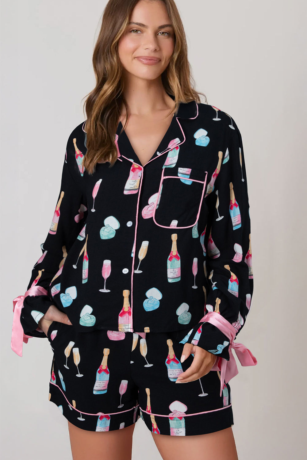 Champagne Pajama Set
