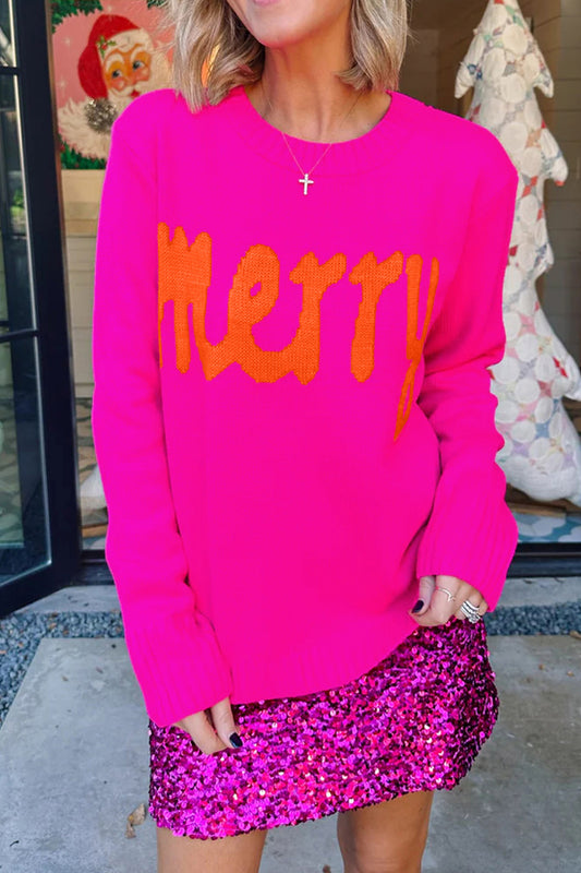 Pink Merry Sweater