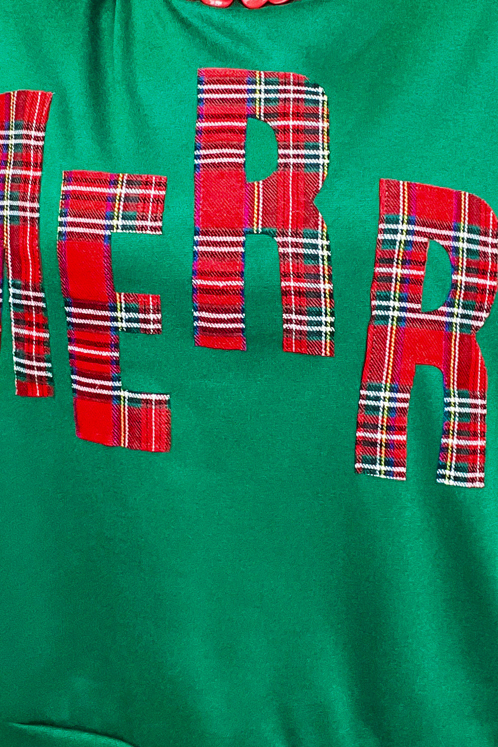 Plaid MERRY Christmas Sweatshirt