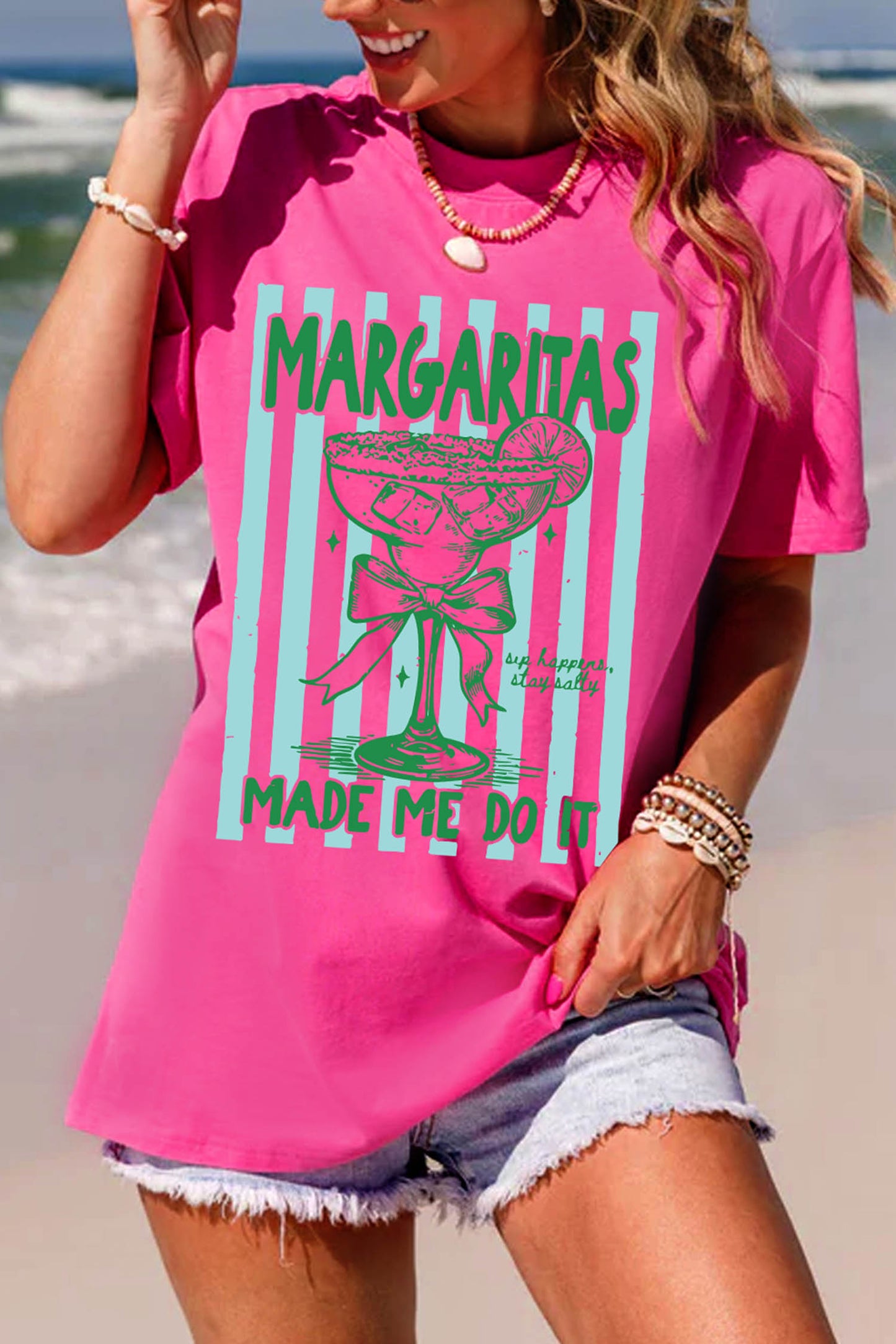 Margaritas Made Me Do Tee