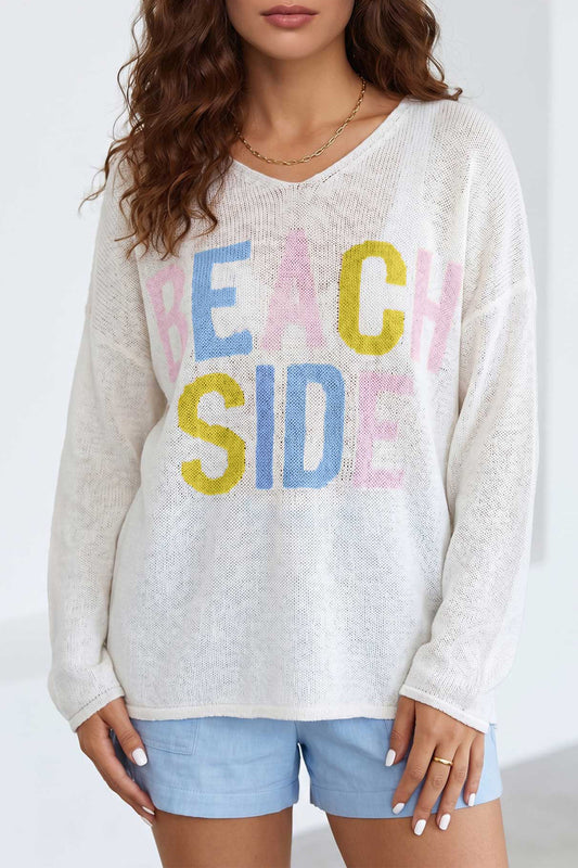Lightweight Knit BEACH SIDE Sweater