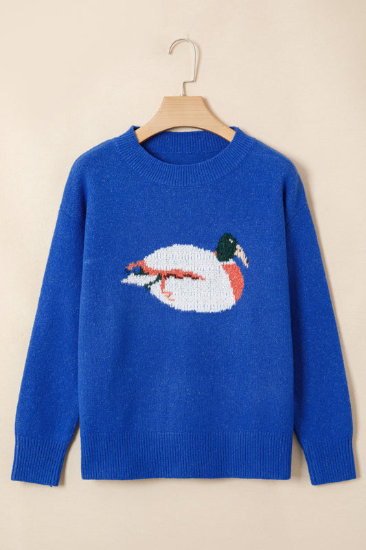 Mallard Duck Relaxed Sweater