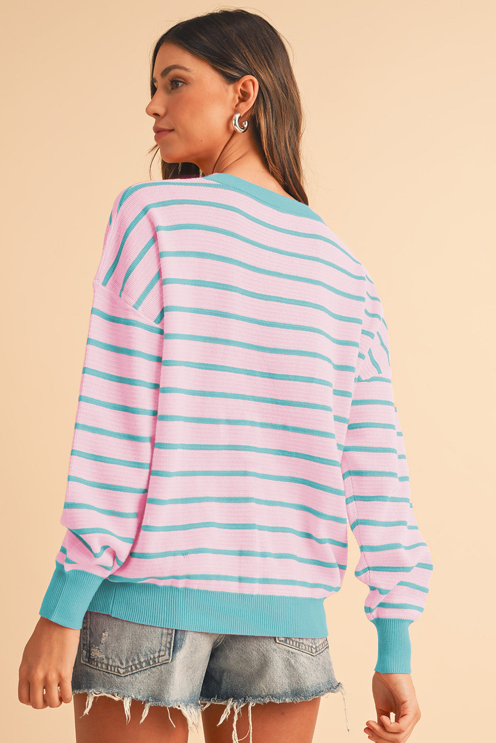 Striped Relaxed Sweater