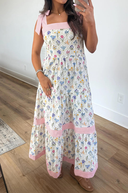 Floral Tiered Maxi Dress