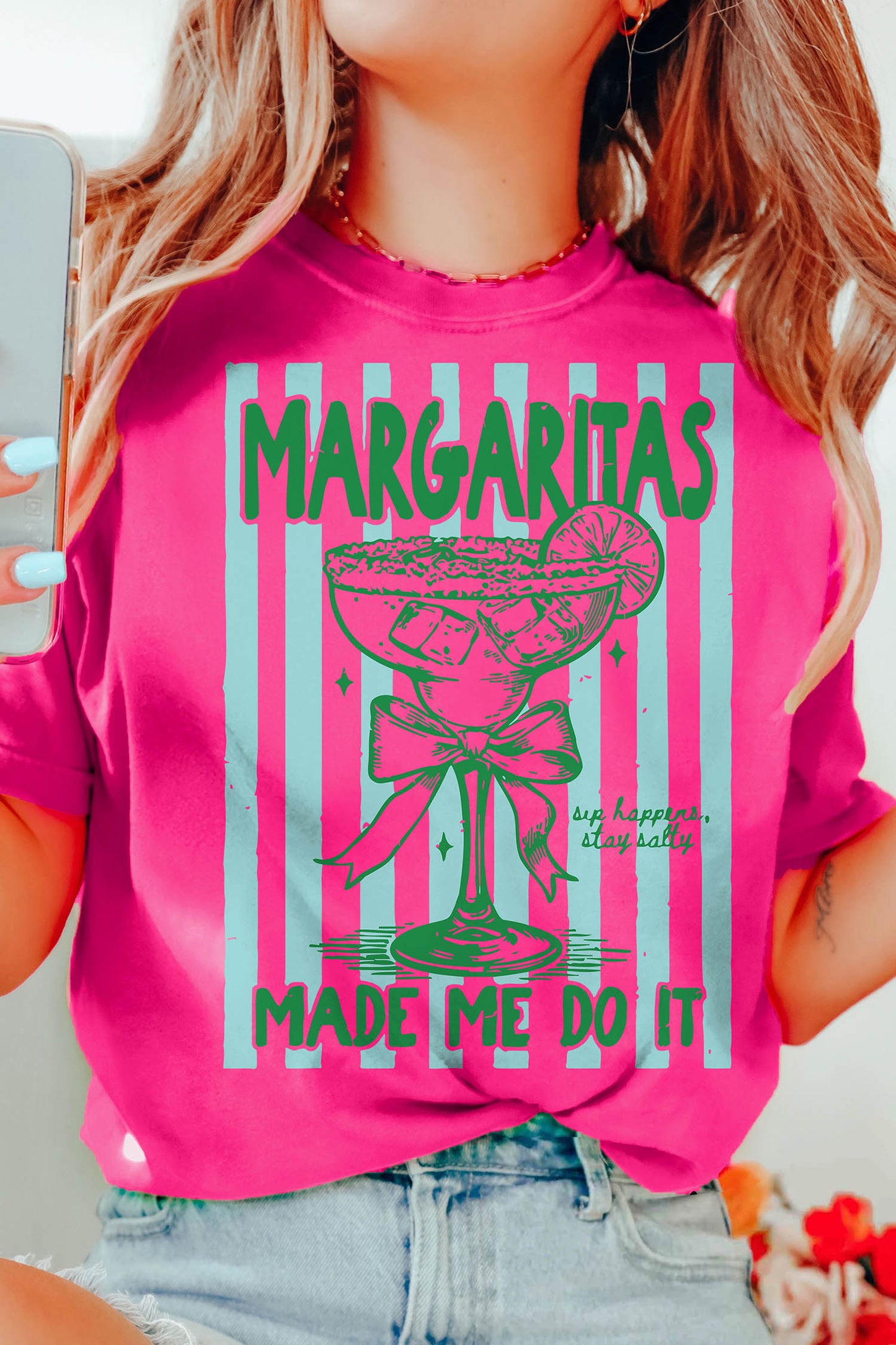 Margaritas Made Me Do Tee