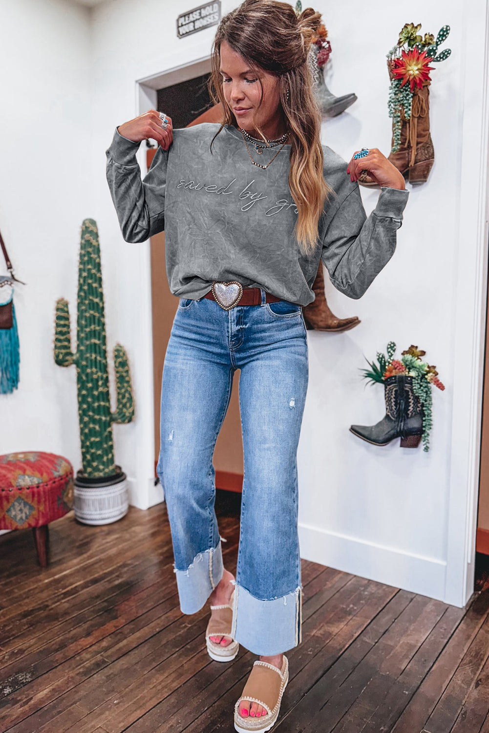 Saved by Grace Sweatshirt