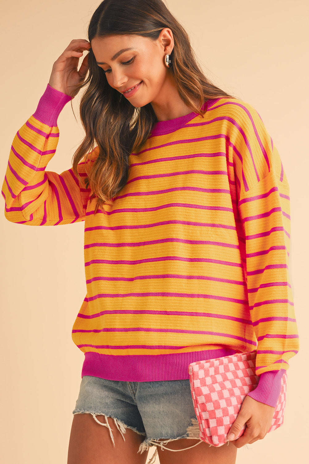 Striped Relaxed Sweater