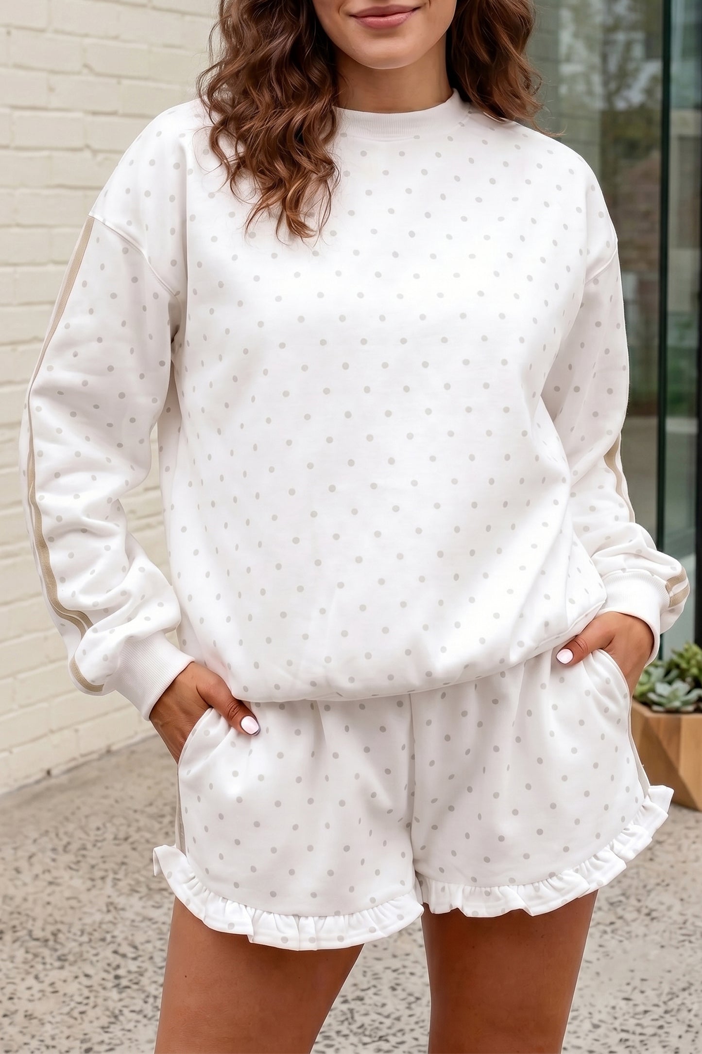 Polka Dot  Short Set
