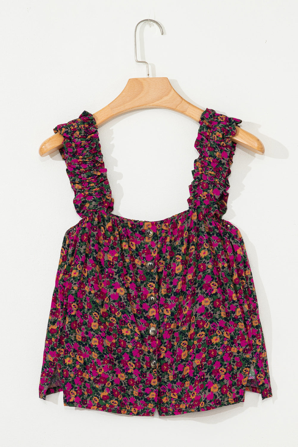 Floral Rose Print Top