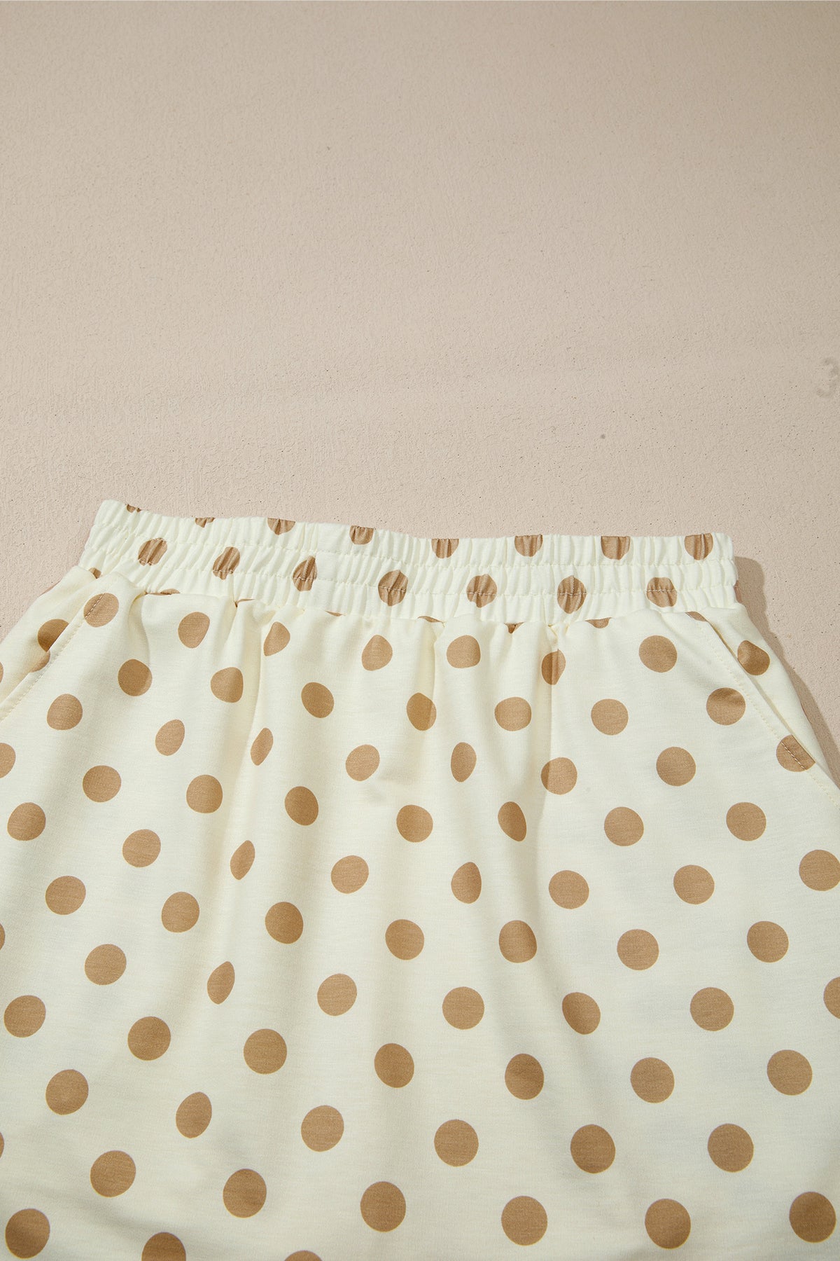 Polka Dot Hoodie & Mini Skort Set