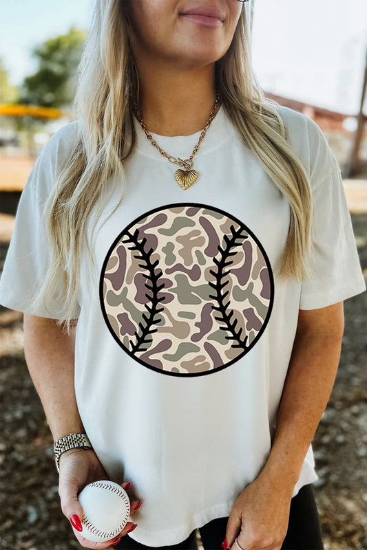 Camo Baseball Tee
