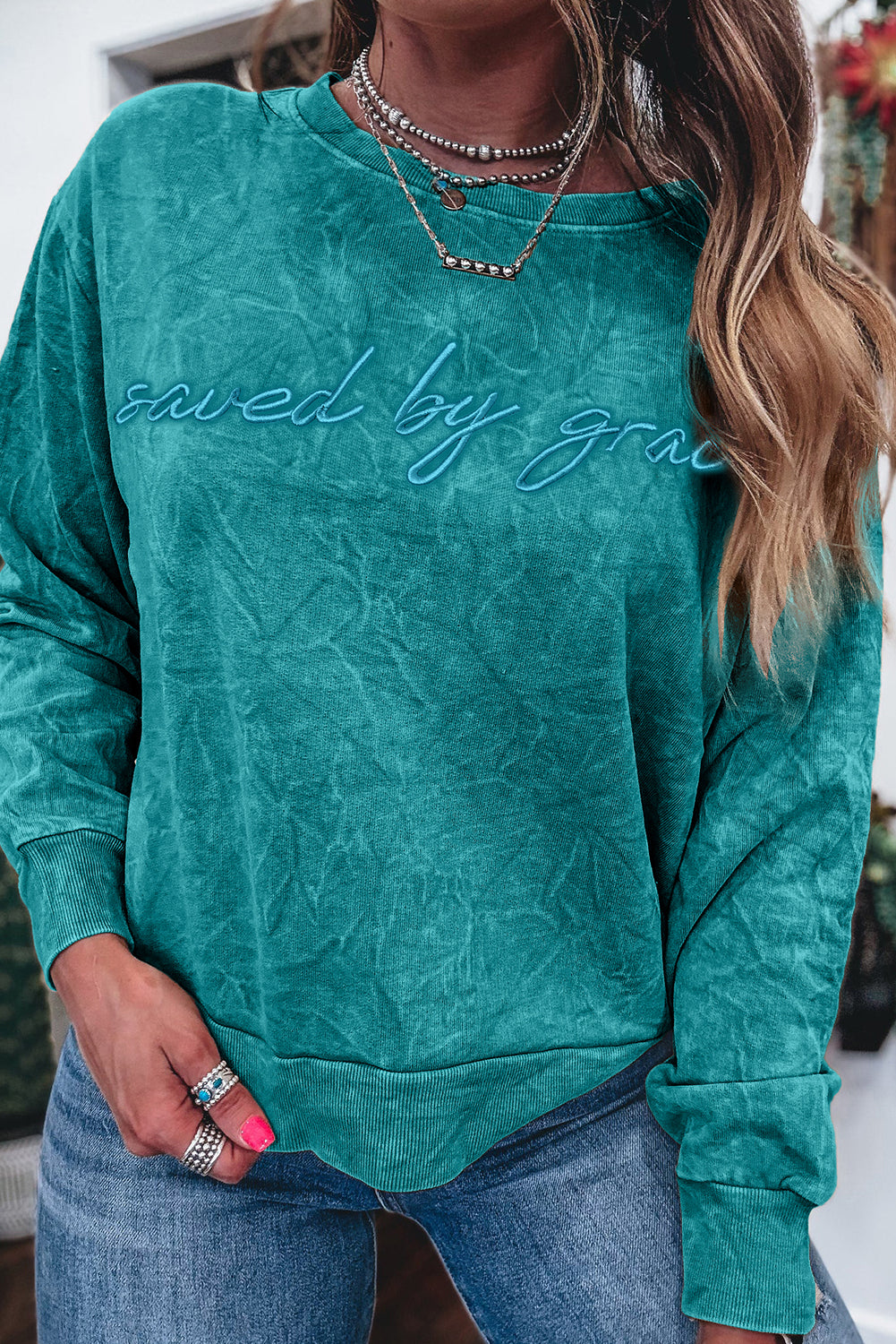 Saved by Grace Sweatshirt