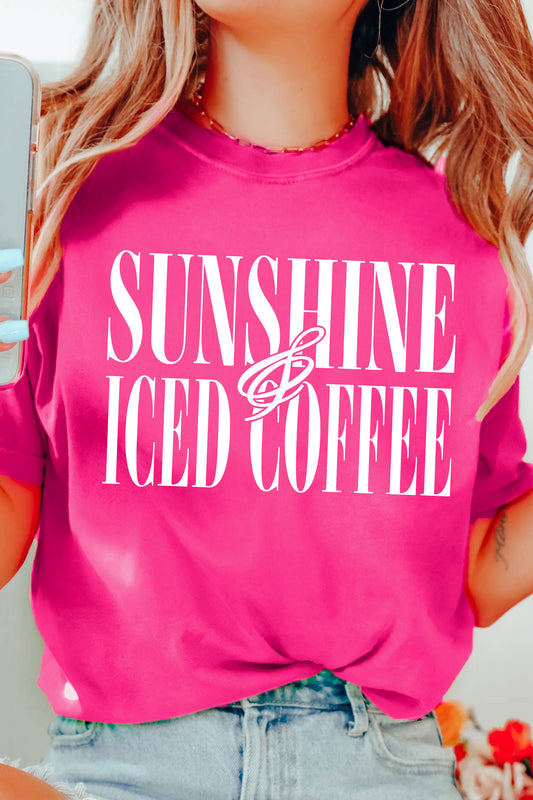 Sunshine & Iced Coffee Tee