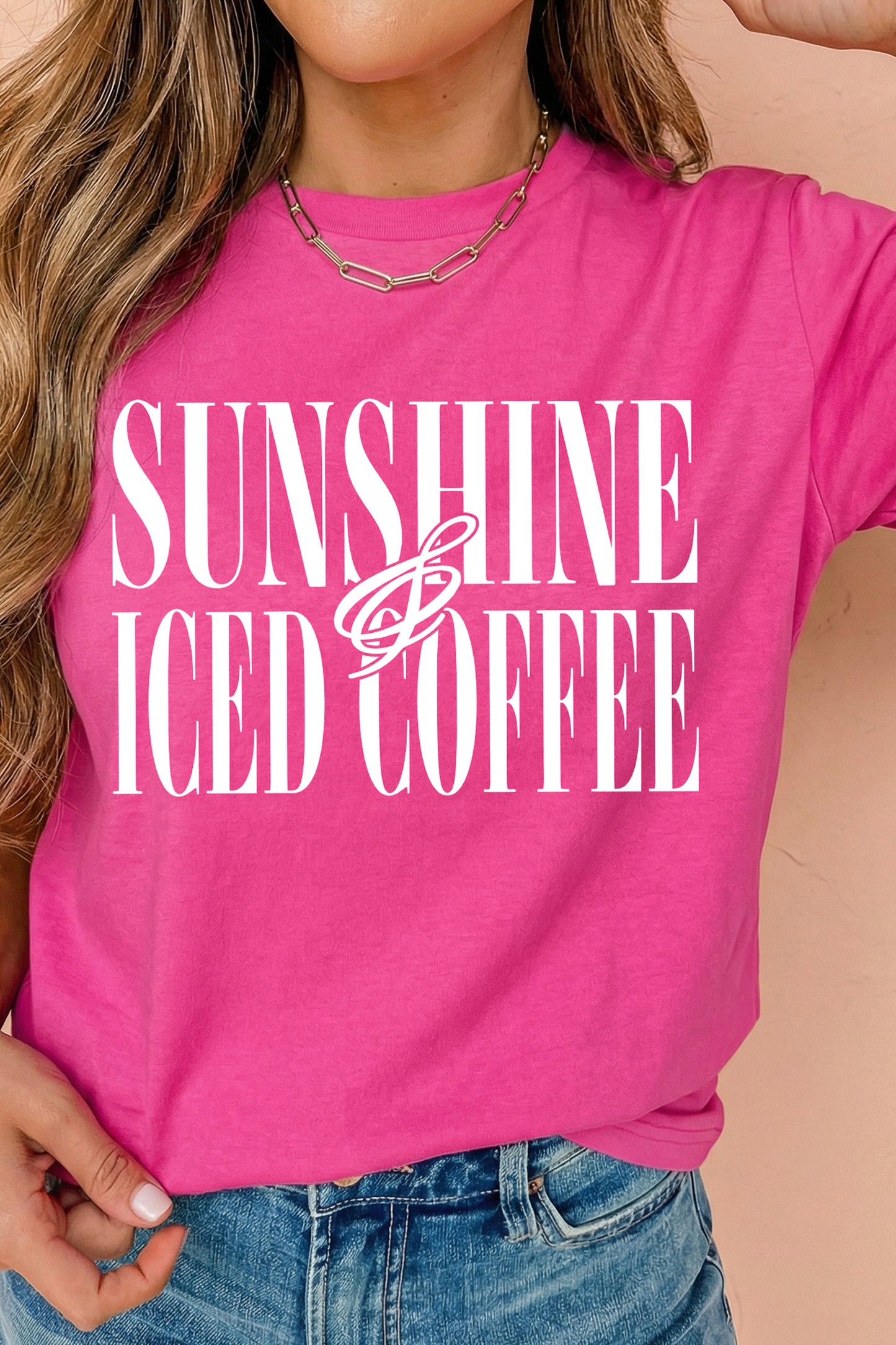 Sunshine & Iced Coffee Tee