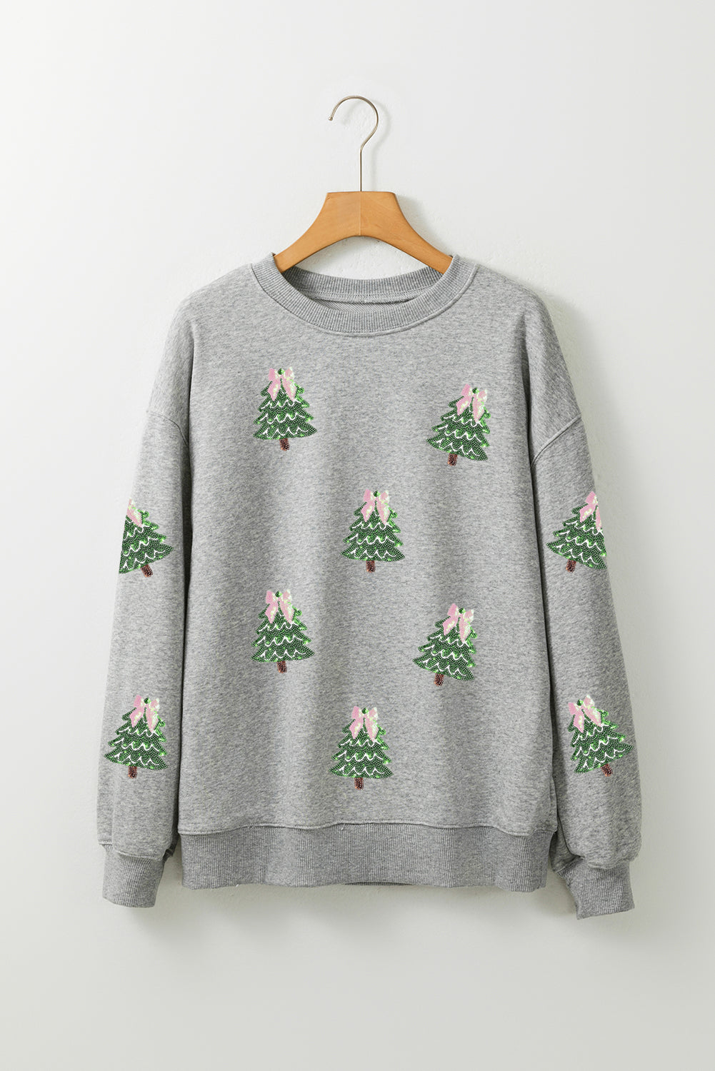 Sequin Christmas Tree Sweatshirt