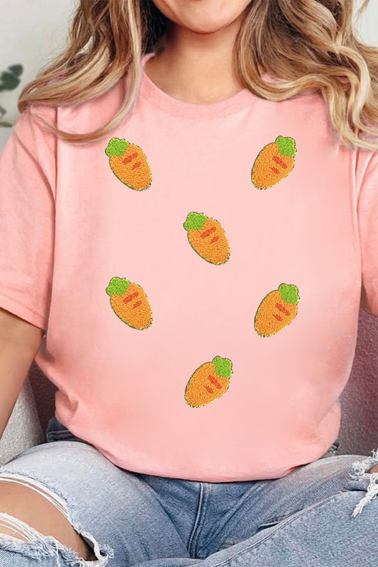 Chenille Carrot Patch Tee