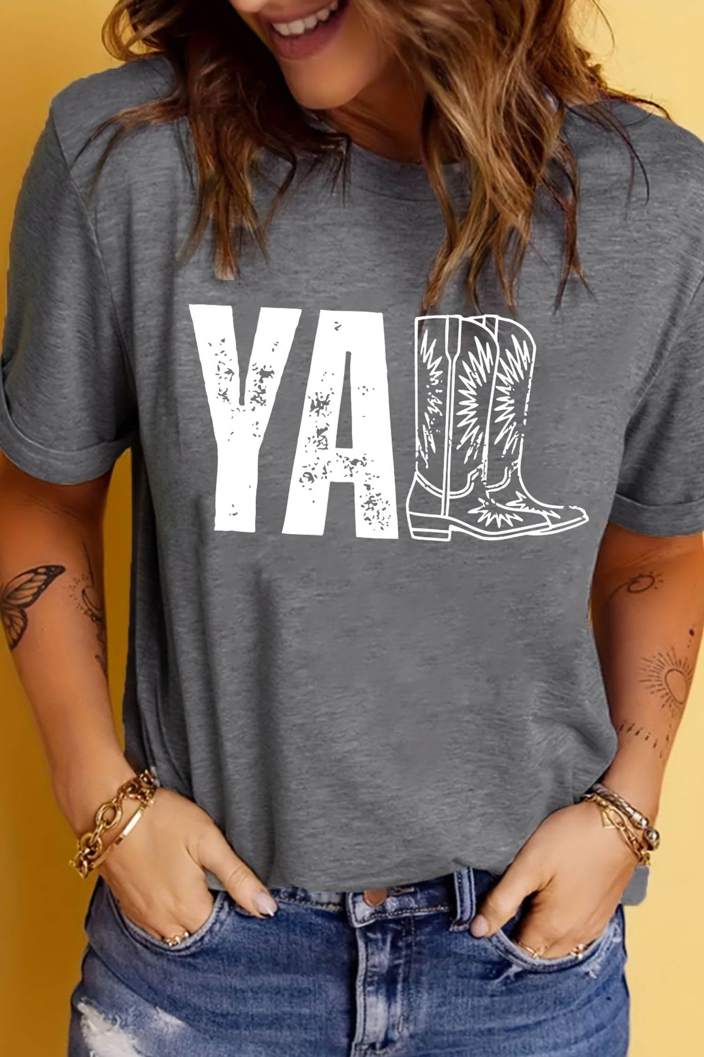 YALL Western Tee
