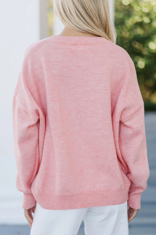 Pink Love Sweater