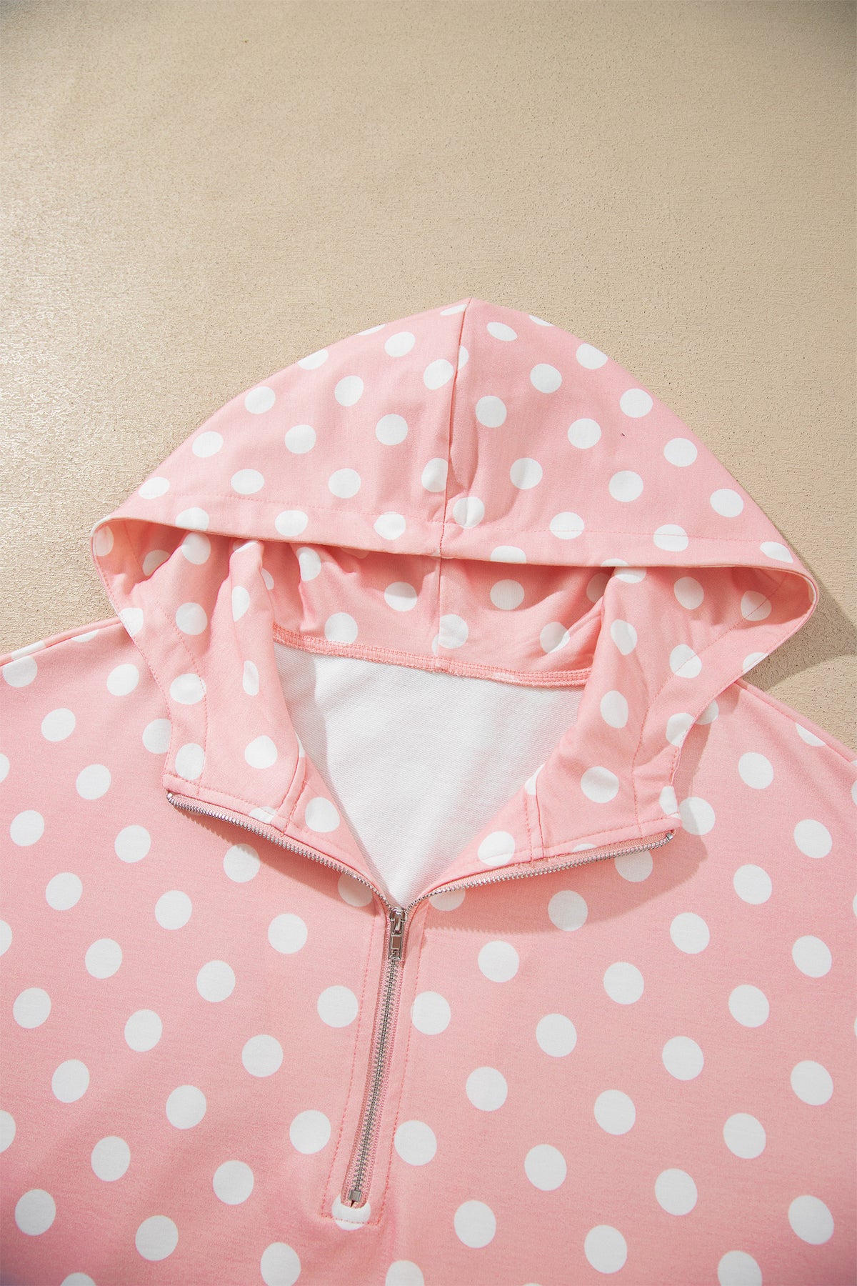 Polka Dot Hoodie & Mini Skort Set