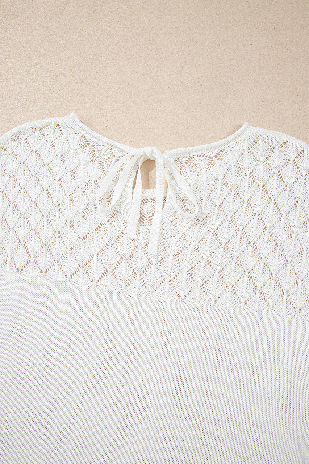 Crochet Knit Top