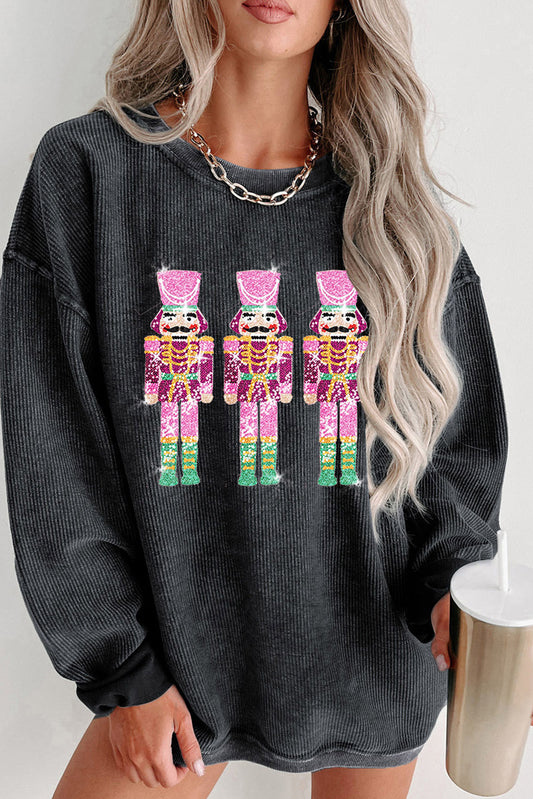Sequin Nutcracker Sweatshirt